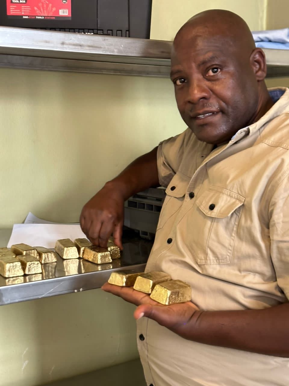 Ssalongo Samuel, owner and CEO of Mpondwe Mining Company